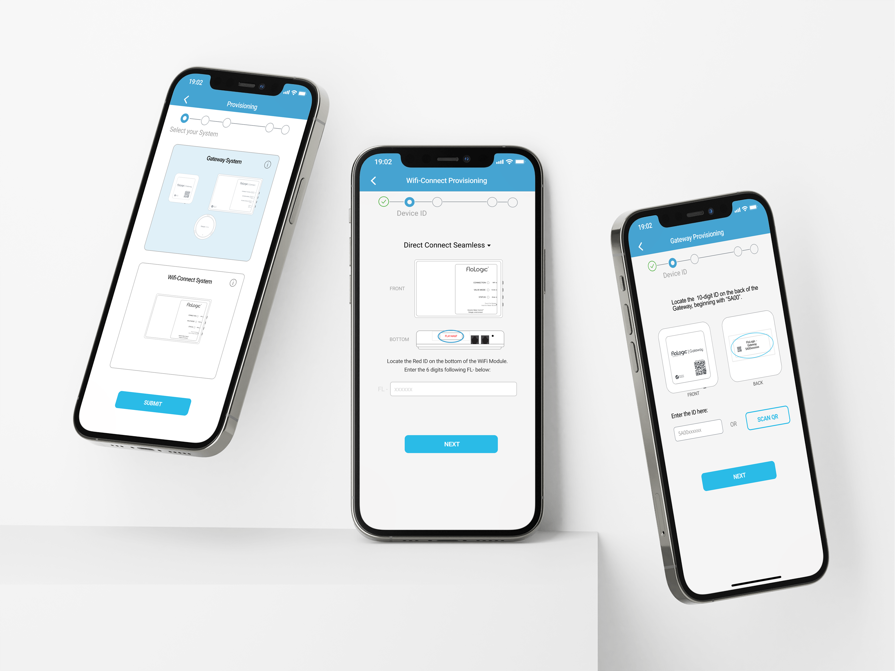 Gateway Connect provisioning interface
